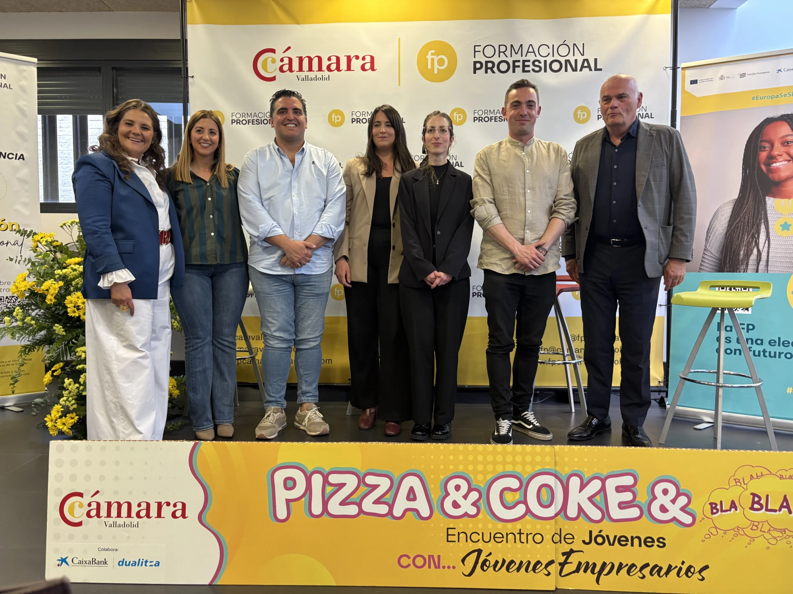 La VIII edición del Pizza & Coke reúne a jóvenes empresarios y referentes de la FP