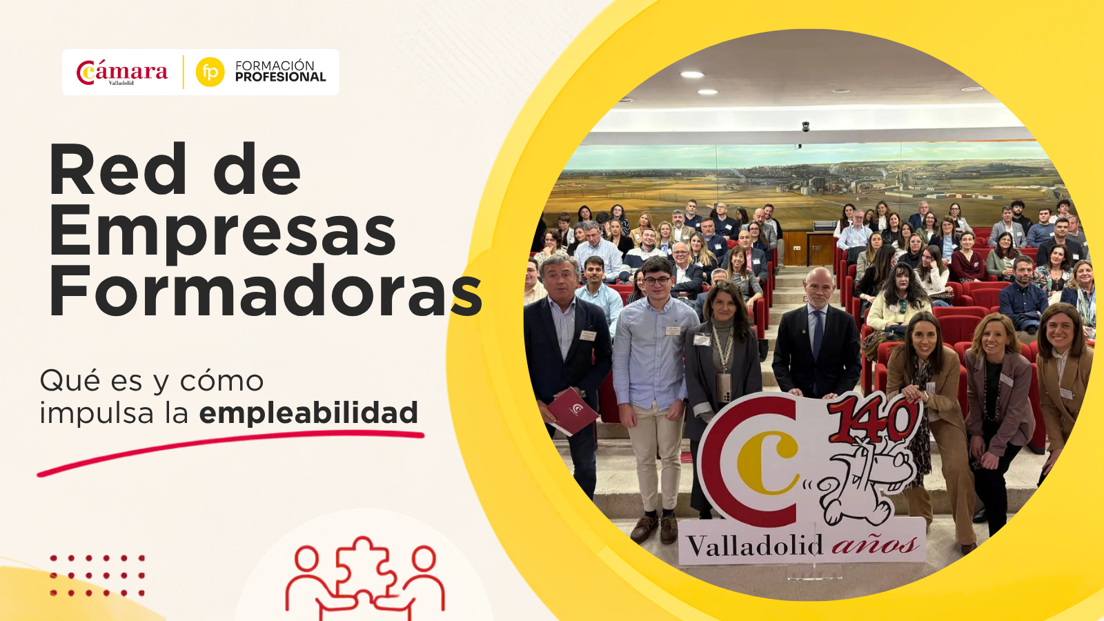 Red de Empresas Formadoras de Cámara Valladolid: qué es y cómo impulsa la empleabilidad
