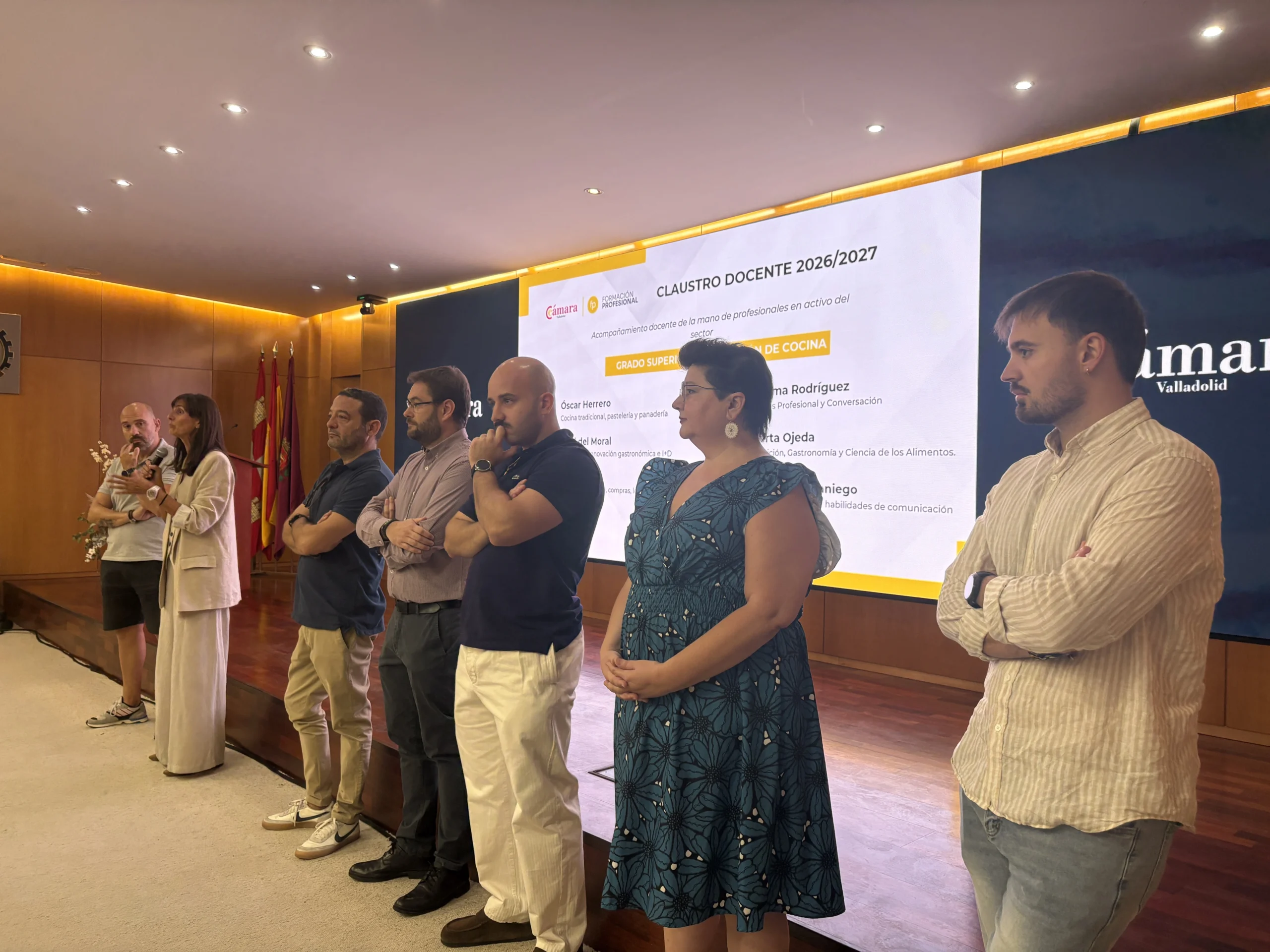Bienvenida al nuevo curso de Dirección de Cocina y Marketing y Publicidad en FP Cámara Valladolid
